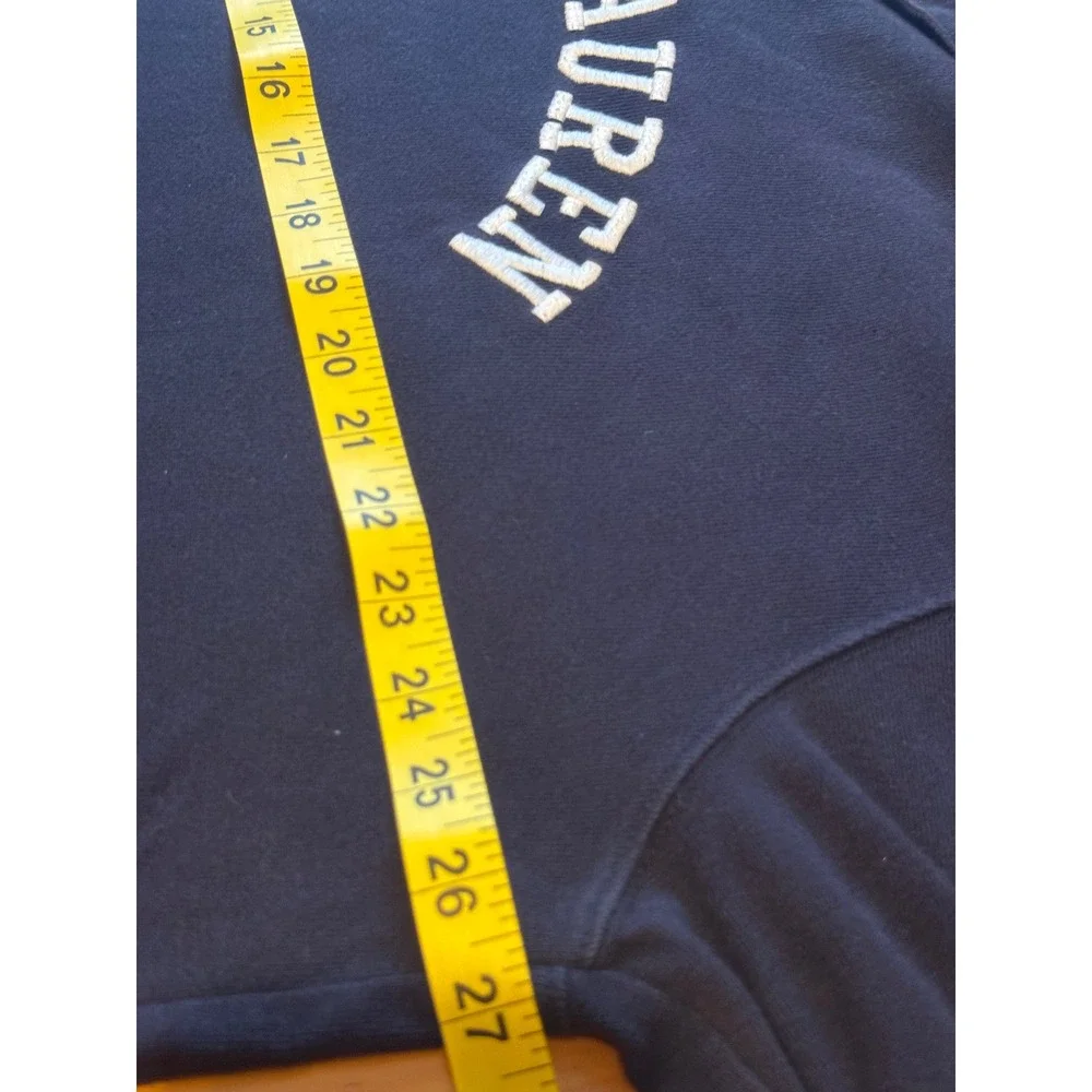 RALPH LAUREN Men XL Polo Shirt Spellout Logo Polo Jeans Oversize Streetwear - Picture 7 of 9